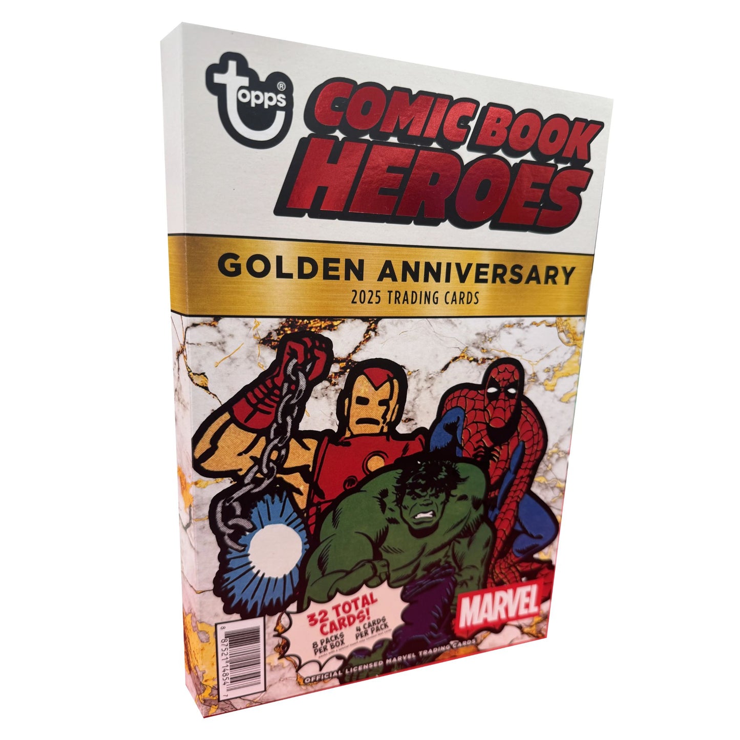 2025 Topps Marvel Comic Book Heroes 1975 Golden Anniversary Box - Trading Card Market