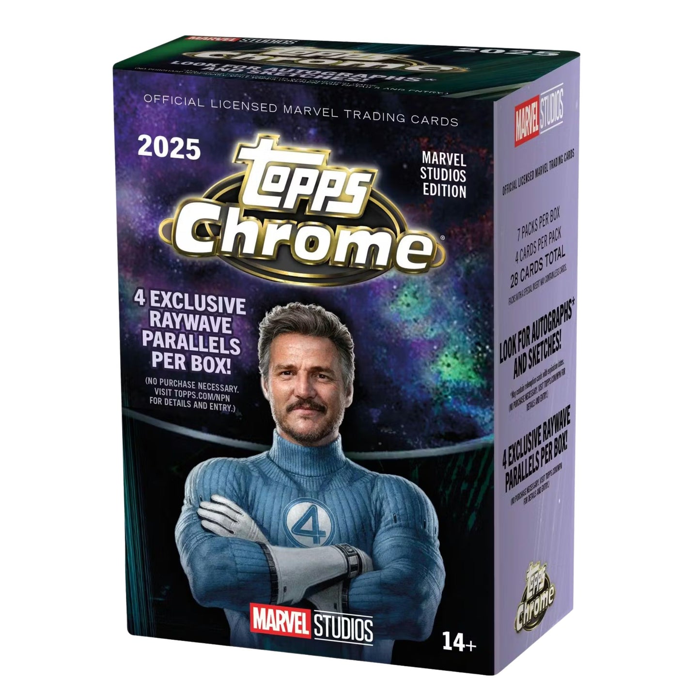 2025 Topps Marvel Studios Chrome Blaster Box (Presell) - Trading Card Market