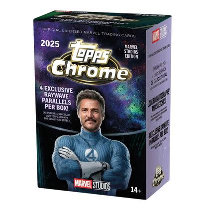 2025 Topps Marvel Studios Chrome Blaster Box (Presell) - Trading Card Market