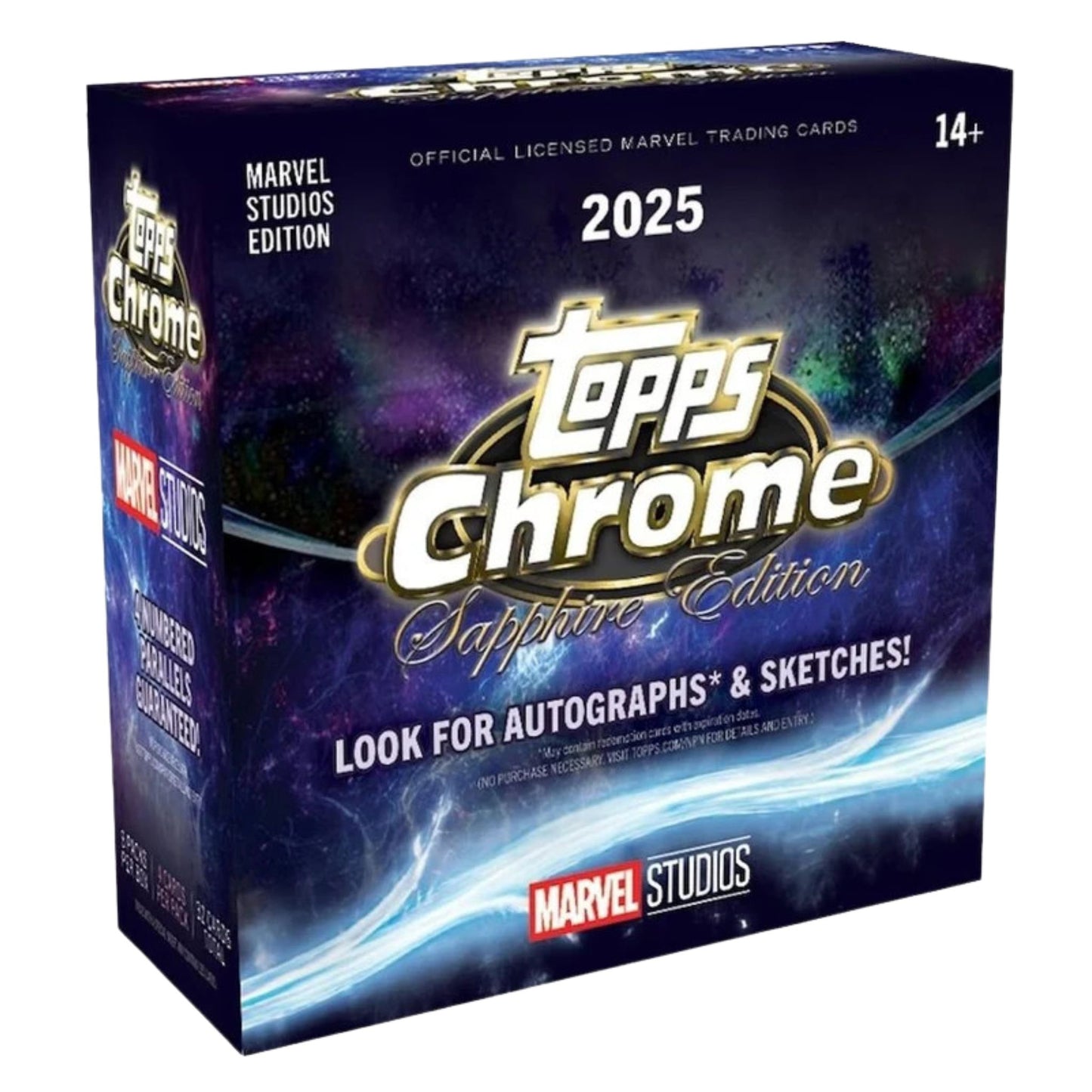 2025 Topps Marvel Studios Chrome Sapphire Edition Box - Trading Card Market