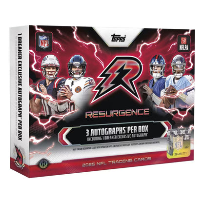 2025 Topps Resurgence Football Delight Box - Trading Card Market