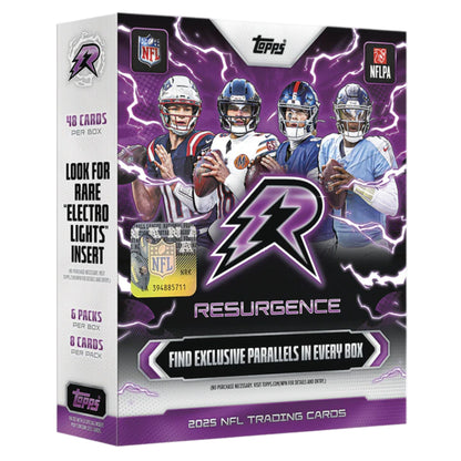 2025 Topps Resurgence Football Mega Box - Trading Card Market