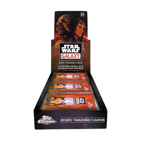 2025 Topps Chrome Galaxy Star Wars Hobby Box – Trading Card Market