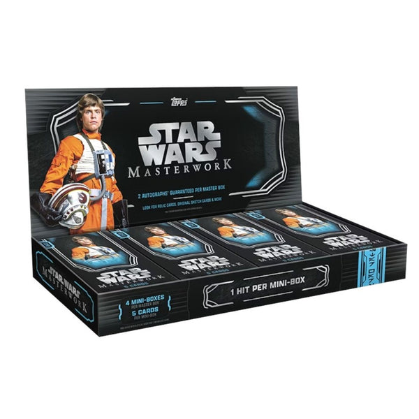 Topps STARWARS　MASTERWORK　新品未開封ミニBOX 2025 Topps Star Wars Masterwork Hobby Box – Trading Card Market