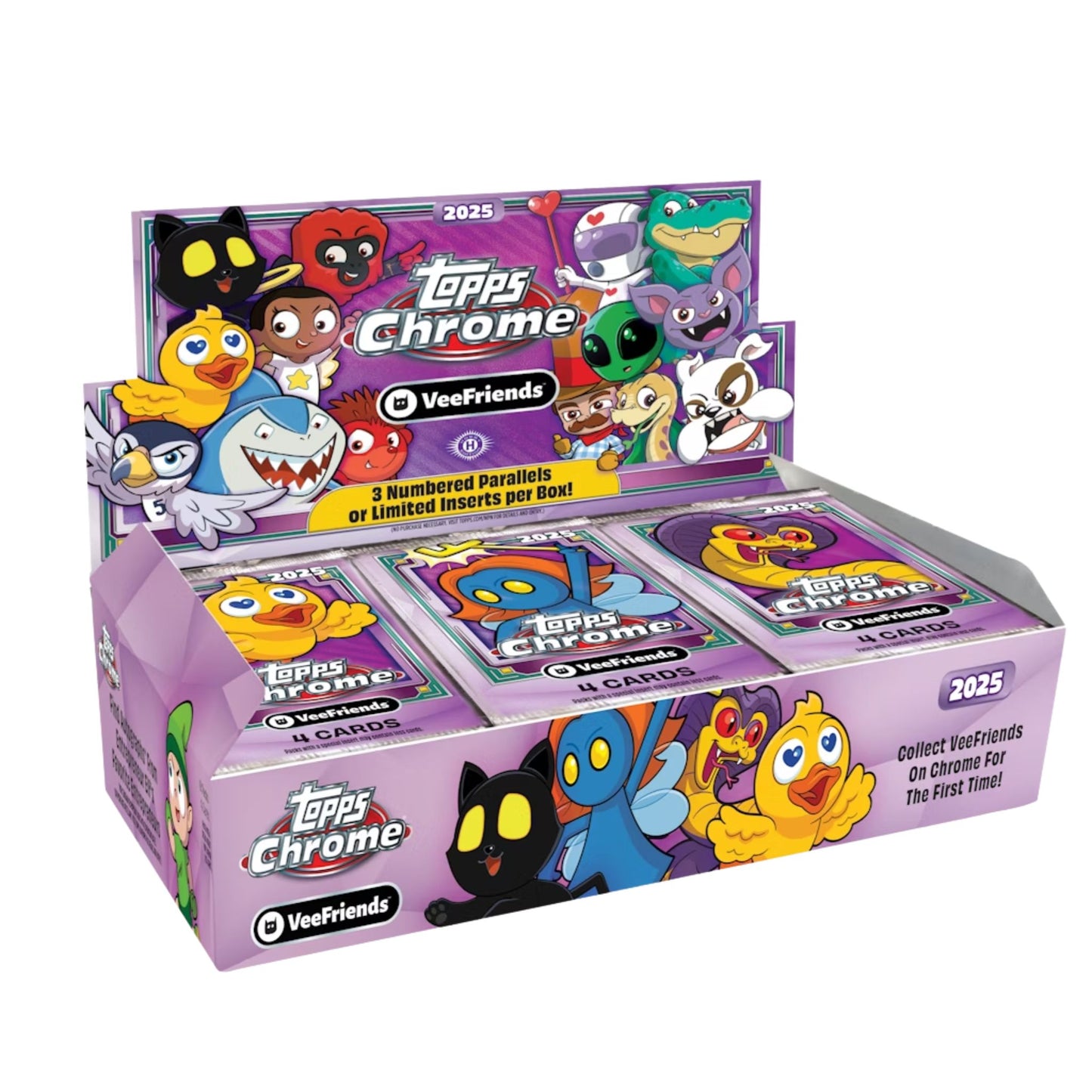 2025 Topps VeeFriends Chrome Hobby Box - Trading Card Market