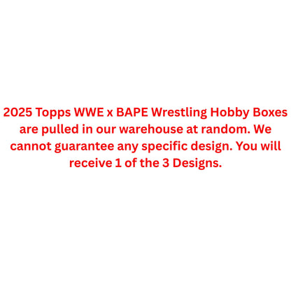 2025 Topps WWE x BAPE Wrestling Hobby Box - Trading Card Market