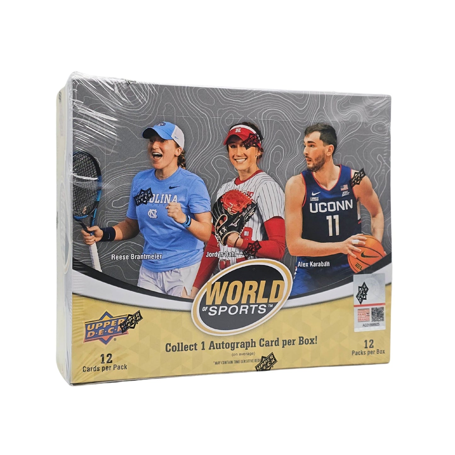 2025 Upper Deck World of Sports Volume 1 Multisport Hobby Box - Trading Card Market