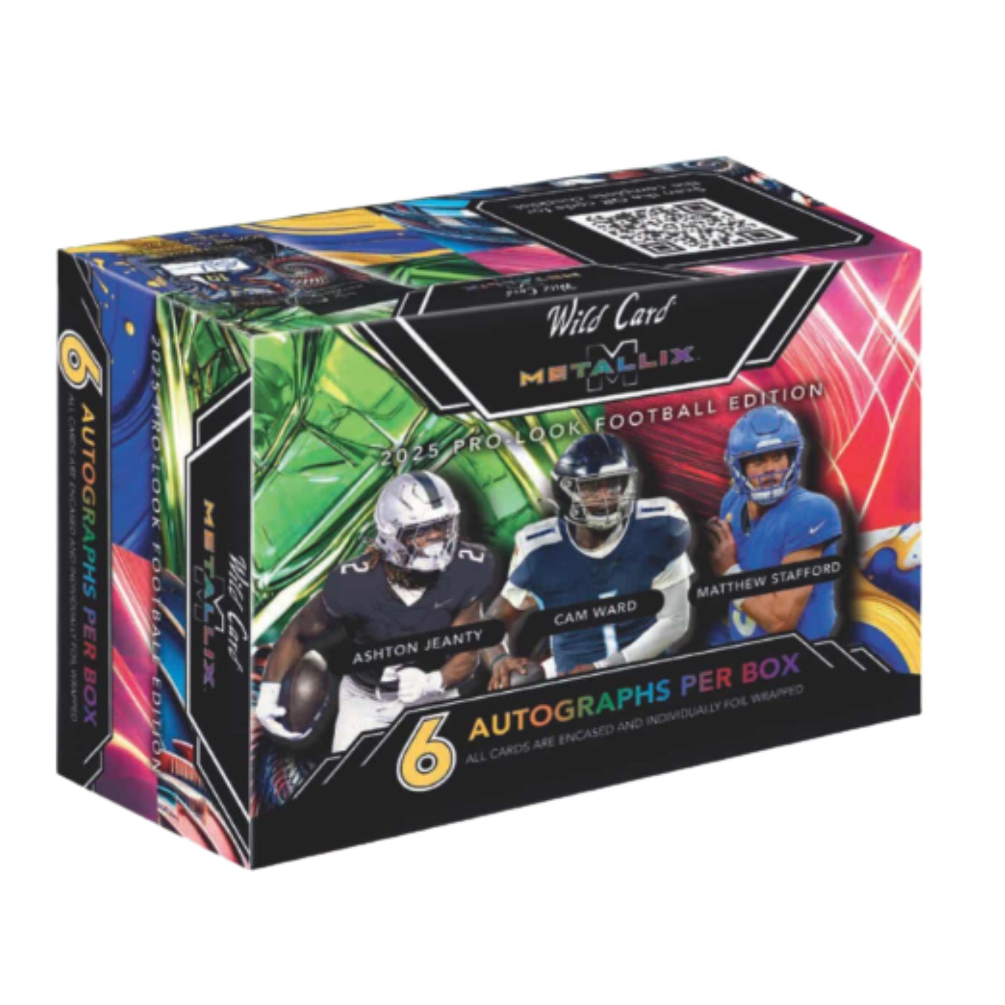 2025 Wild Card Metallix Football Hobby Box – Trading Card Market