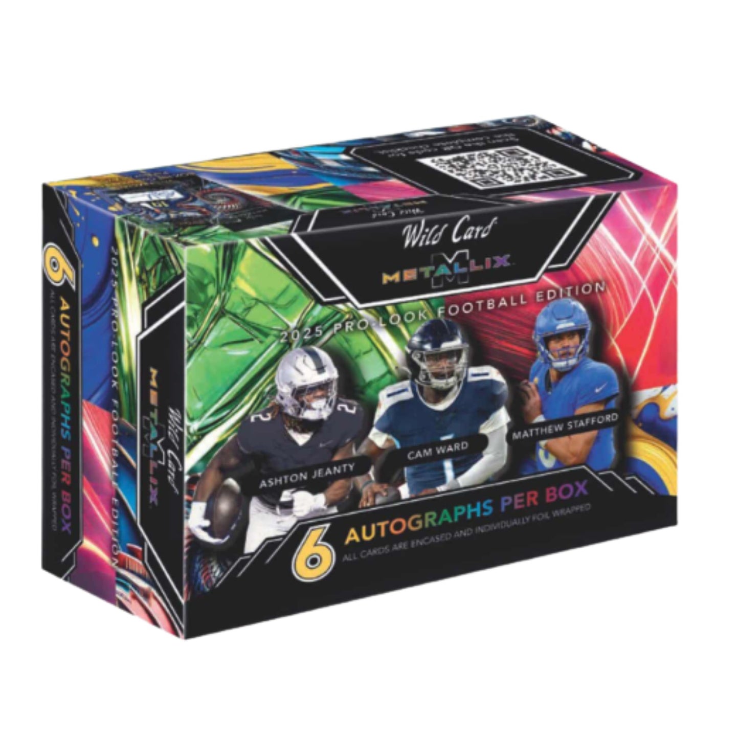 2025 Wild Card Metallix Football Hobby Box - Trading Card Market