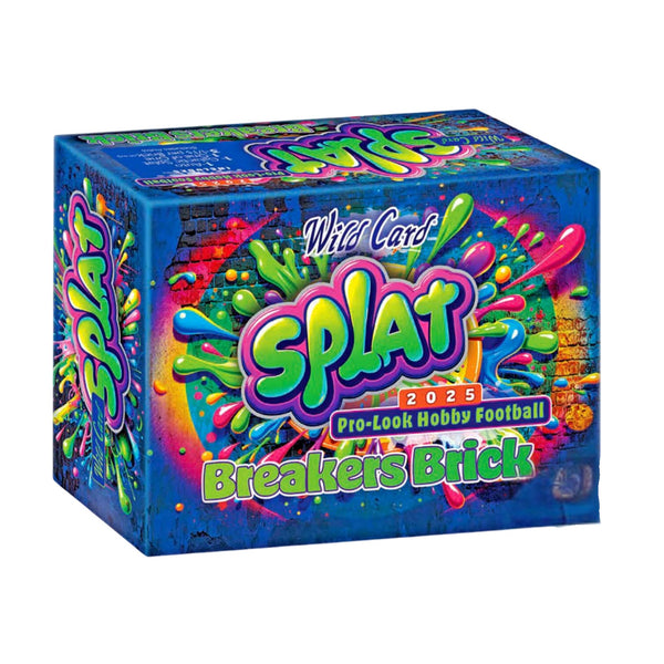 2025 Wild Card Splat Football Breaker Brick – Trading Card Market