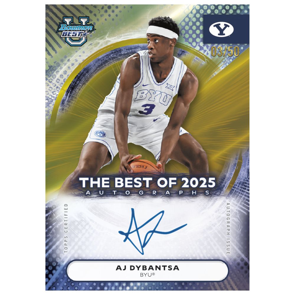 2025/26 Bowman University Best Basketball Hobby Box - Trading Card Market