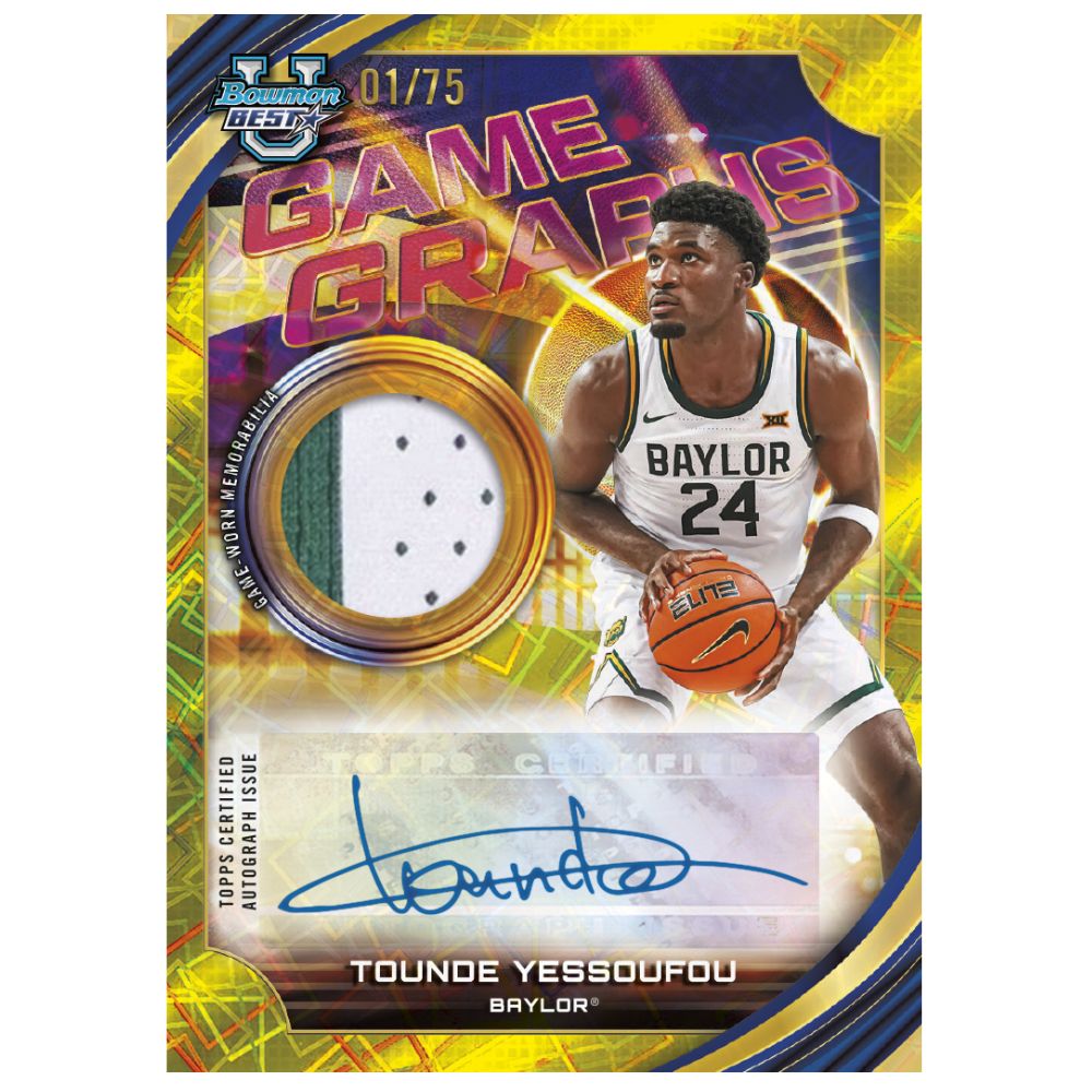 2025/26 Bowman University Best Basketball Hobby Box - Trading Card Market