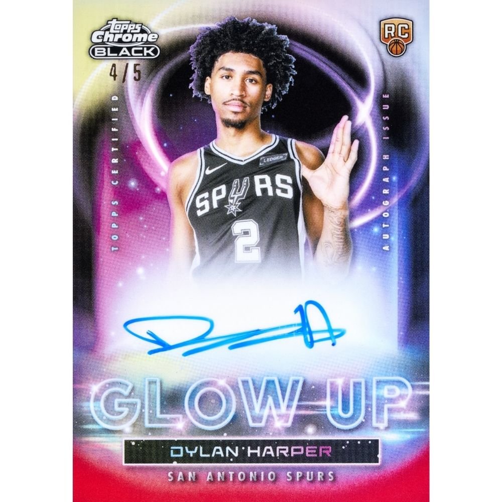 2025/26 Topps Chrome Black Basketball Hobby Box - Trading Card Market