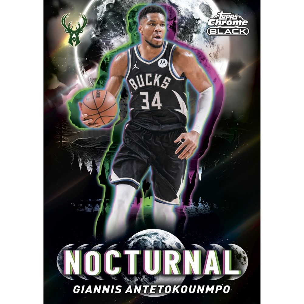 2025/26 Topps Chrome Black Basketball Hobby Box - Trading Card Market