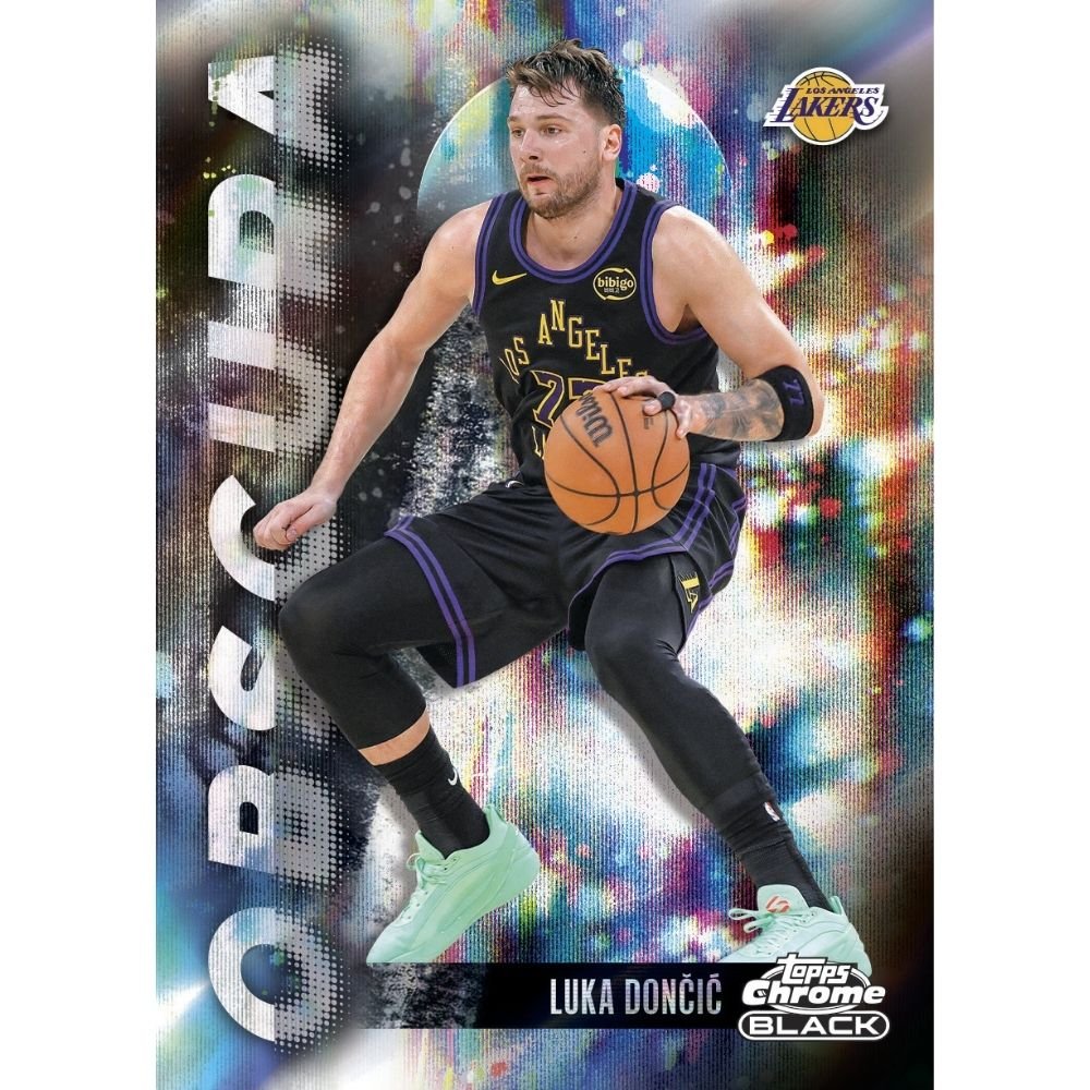 2025/26 Topps Chrome Black Basketball Hobby Box - Trading Card Market