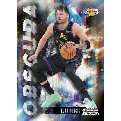 2025/26 Topps Chrome Black Basketball Hobby Box - Trading Card Market