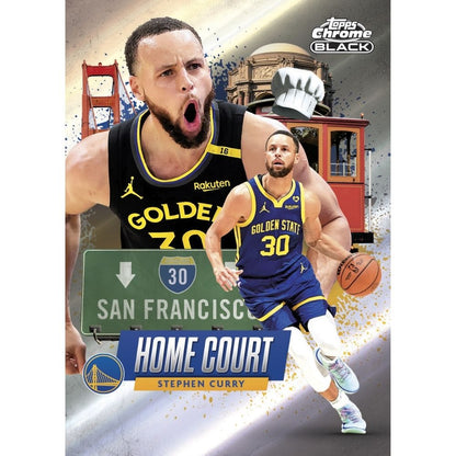 2025/26 Topps Chrome Black Basketball Hobby Box - Trading Card Market