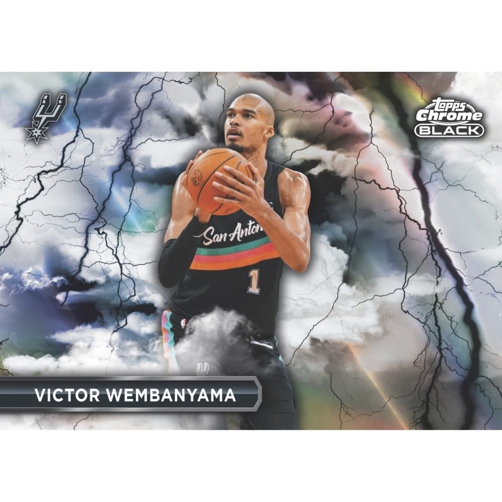 2025/26 Topps Chrome Black Basketball Hobby Box - Trading Card Market