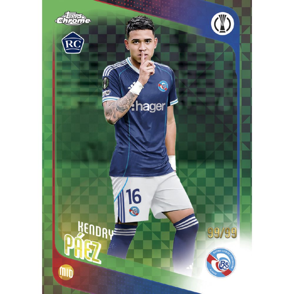 2025/26 Topps Chrome UEFA Club Competitions Soccer Blaster Box - Trading Card Market