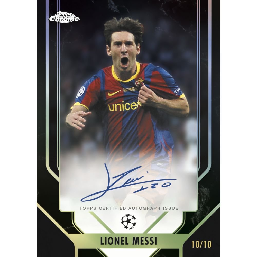 2025/26 Topps Chrome UEFA Club Competitions Soccer Blaster Box - Trading Card Market
