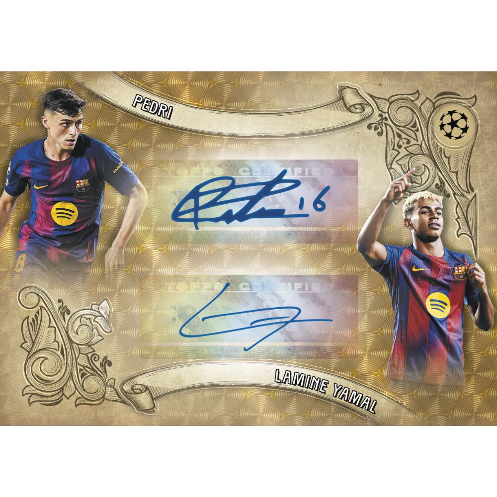 2025/26 Topps Chrome UEFA Club Competitions Soccer Blaster Box - Trading Card Market