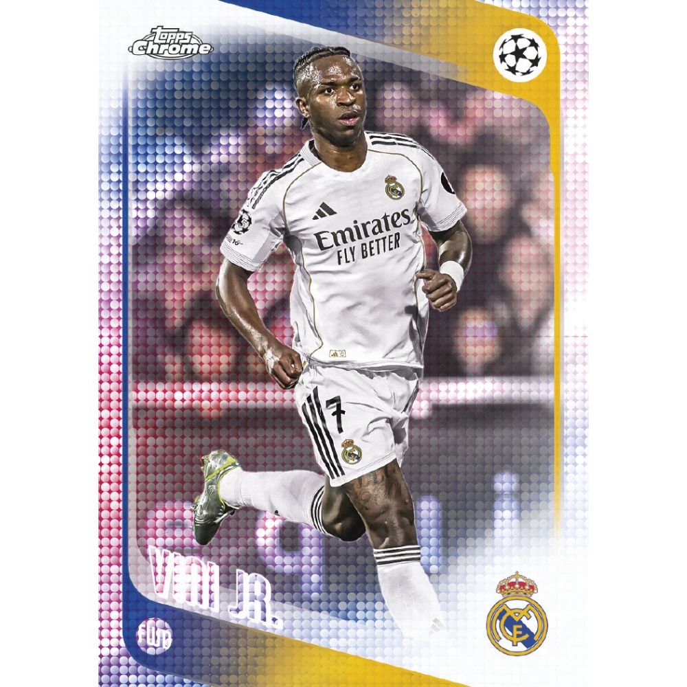 2025/26 Topps Chrome UEFA Club Competitions Soccer Blaster Box - Trading Card Market