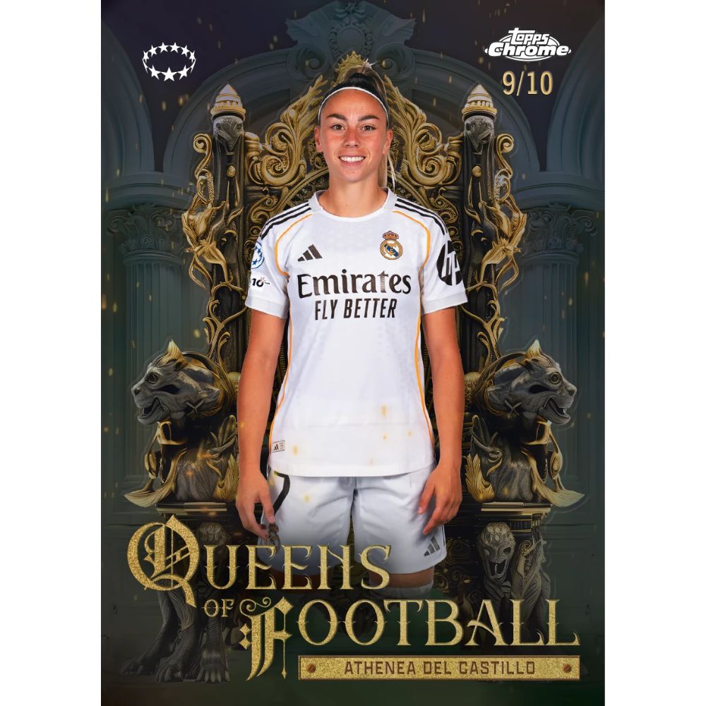 2025/26 Topps Chrome UEFA Women's Champions League Soccer Hobby Box - Trading Card Market