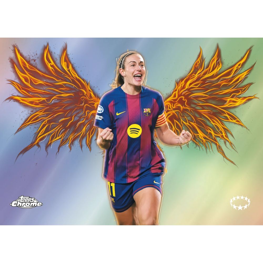 2025/26 Topps Chrome UEFA Women's Champions League Soccer Hobby Box - Trading Card Market