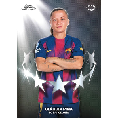 2025/26 Topps Chrome UEFA Women's Champions League Soccer Hobby Box - Trading Card Market