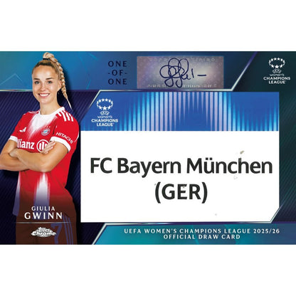 2025/26 Topps Chrome UEFA Women's Champions League Soccer Hobby Box - Trading Card Market
