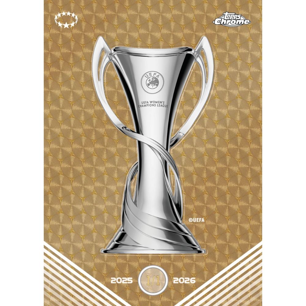2025/26 Topps Chrome UEFA Women's Champions League Soccer Hobby Box - Trading Card Market
