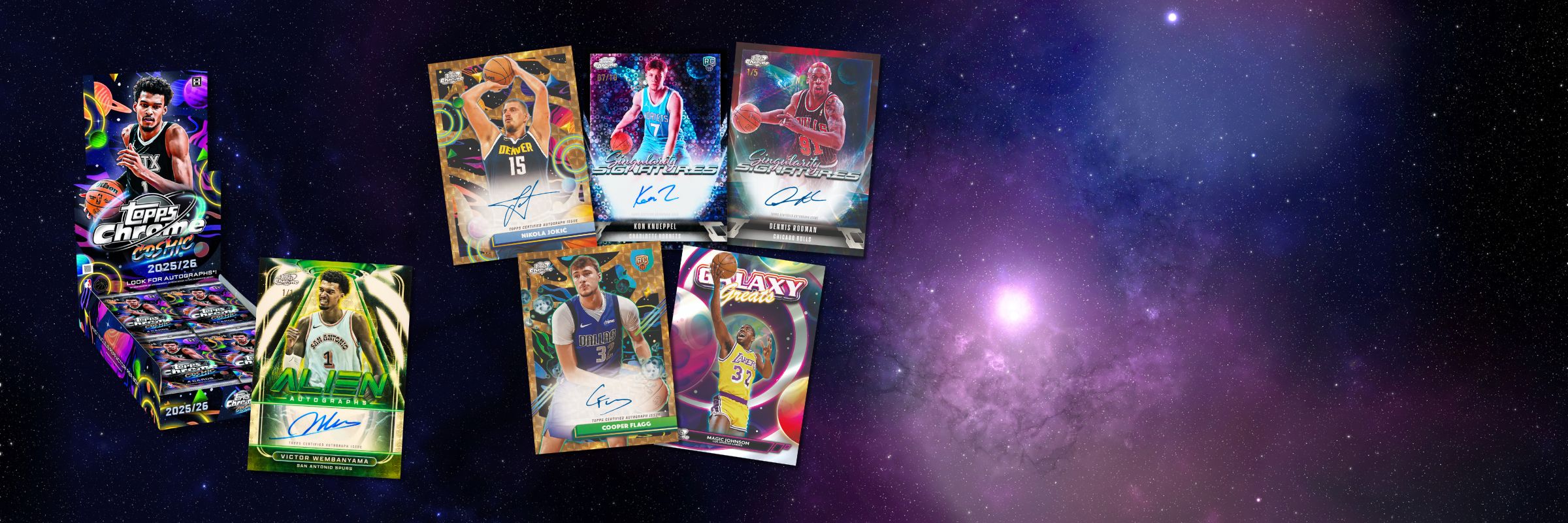 2025/26 Topps Cosmic Chrome Basketball Hobby Box