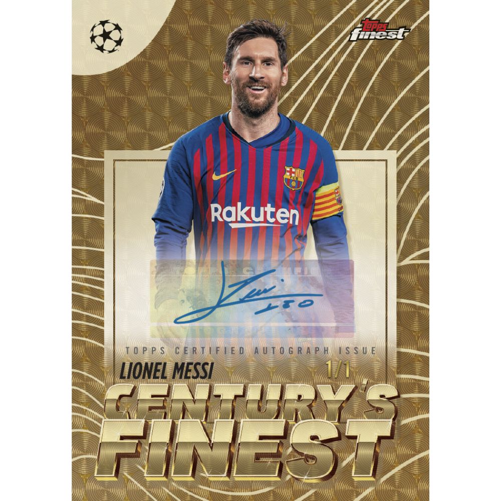2025/26 Topps Finest UEFA Club Competitions Soccer Hobby Box (Presell) - Trading Card Market