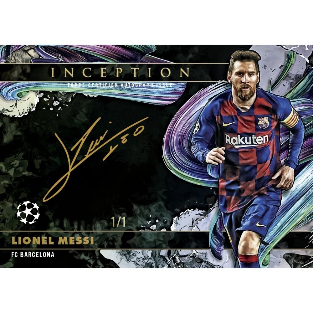 2025/26 Topps Inception UEFA Club Competitions Soccer Hobby Box - Trading Card Market
