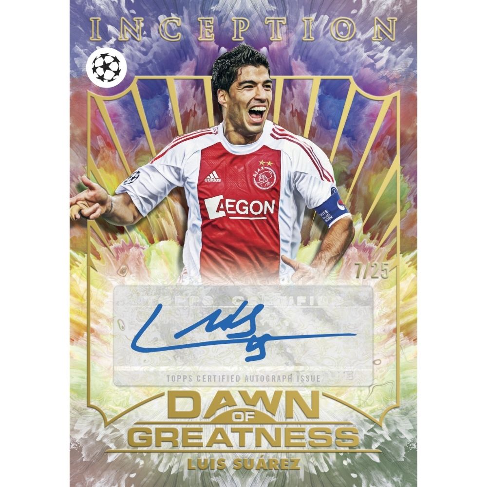 2025/26 Topps Inception UEFA Club Competitions Soccer Hobby Box - Trading Card Market