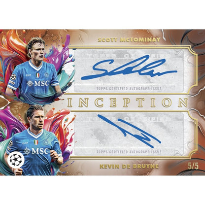 2025/26 Topps Inception UEFA Club Competitions Soccer Hobby Box - Trading Card Market