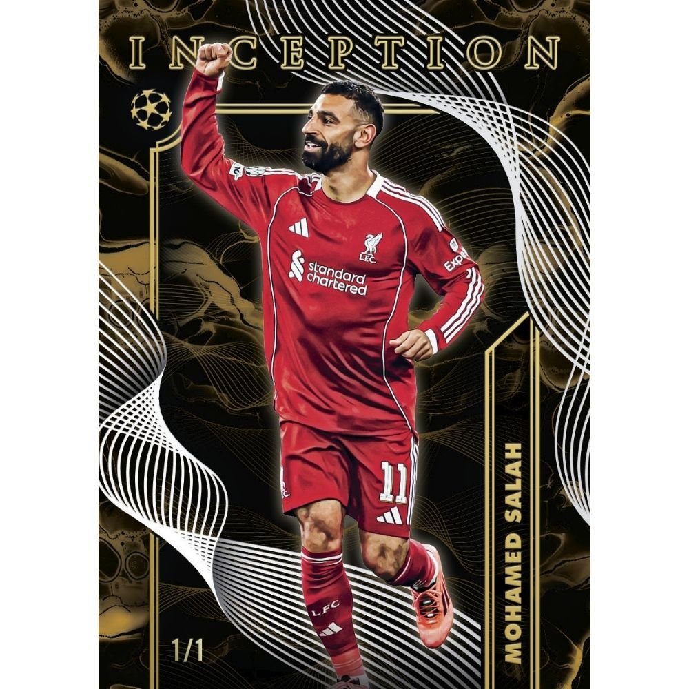 2025/26 Topps Inception UEFA Club Competitions Soccer Hobby Box - Trading Card Market