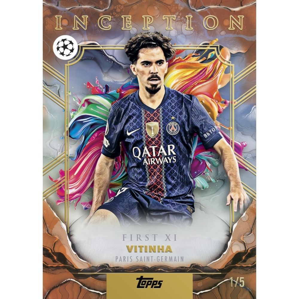2025/26 Topps Inception UEFA Club Competitions Soccer Hobby Box - Trading Card Market