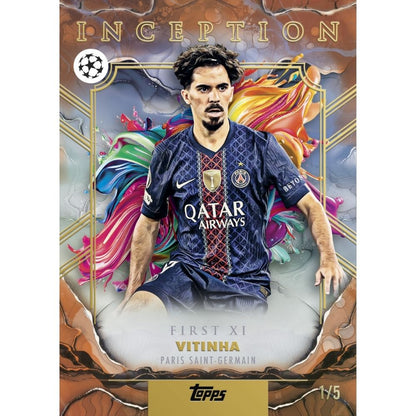 2025/26 Topps Inception UEFA Club Competitions Soccer Hobby Box - Trading Card Market