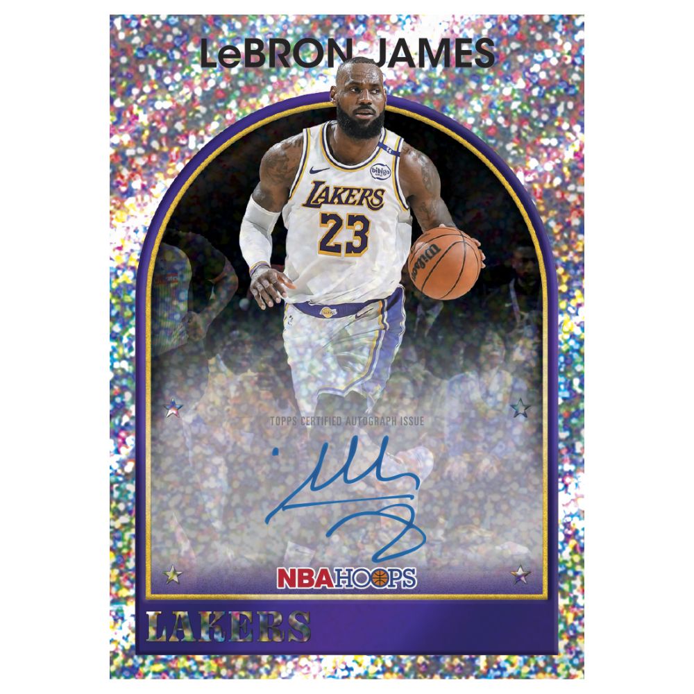 2025/26 Topps NBA Hoops Basketball Hobby Box - Trading Card Market