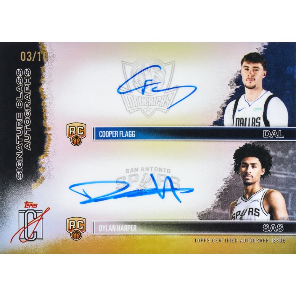 2025/26 Topps Signature Class Basketball Jumbo Box – Trading Card