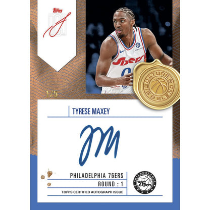 2025/26 Topps Signature Class Basketball Mega Box