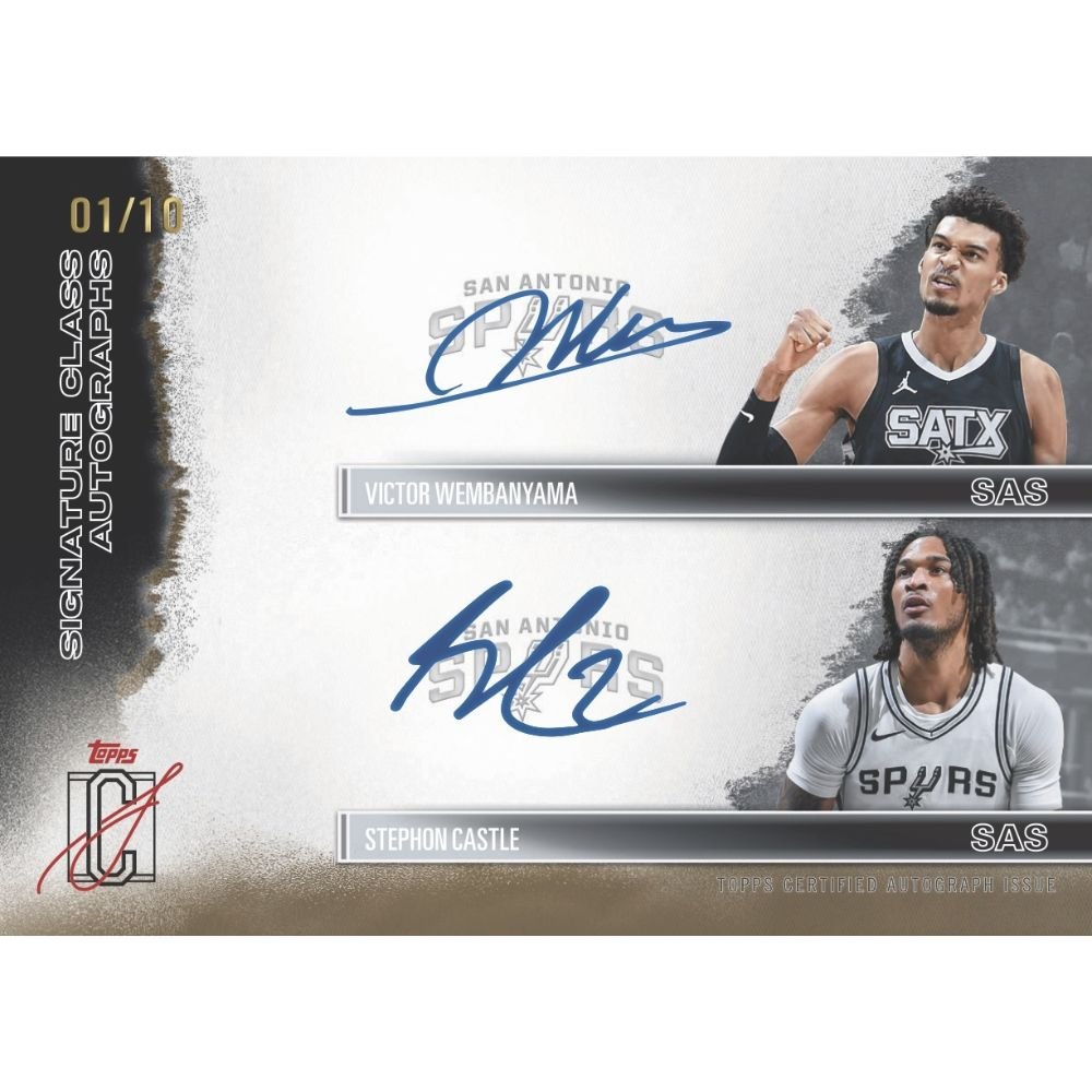 2025/26 Topps Signature Class Basketball Jumbo Box – Trading Card