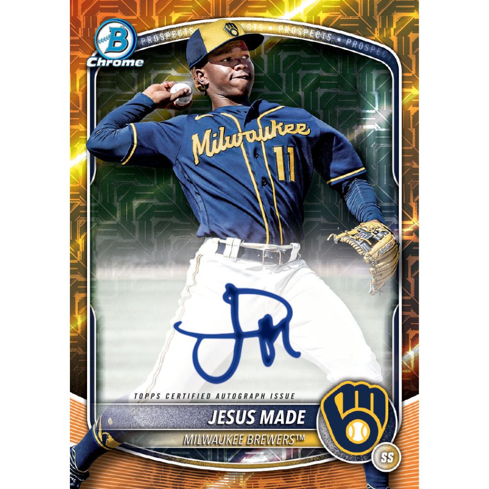 2025 Bowman Chrome Baseball Mega Box – Trading Card Market