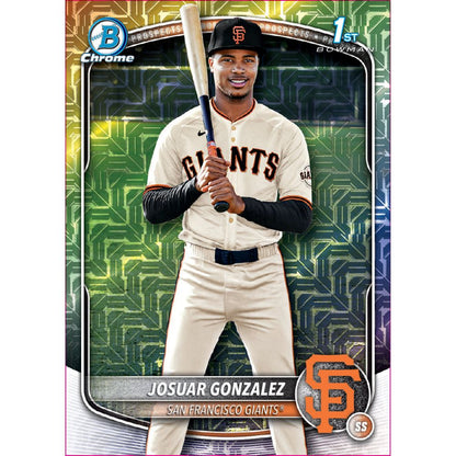 2025 Bowman Chrome Baseball Mega Box - Trading Card Market