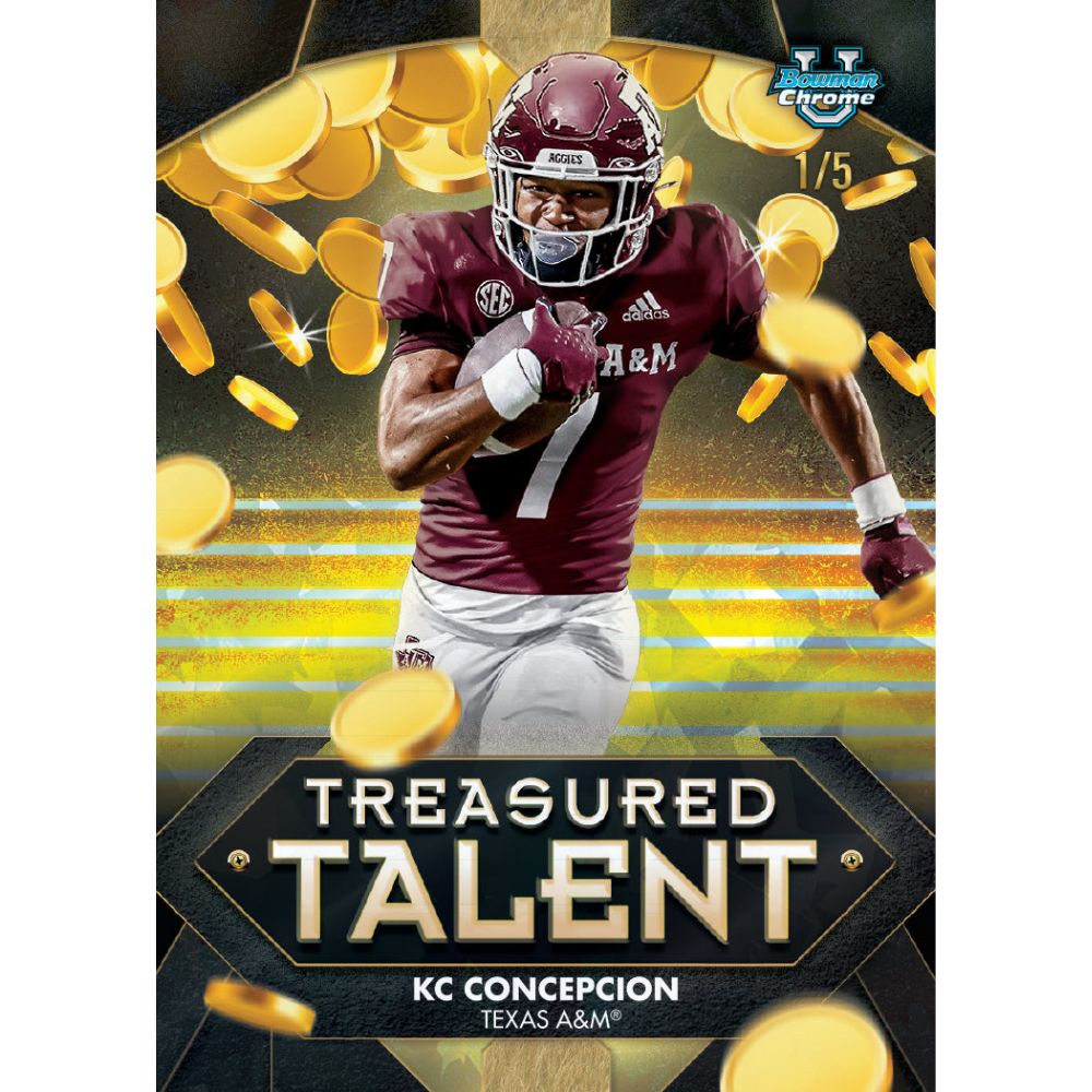 2025 Bowman Chrome University Football Sapphire Edition Box - Trading Card Market