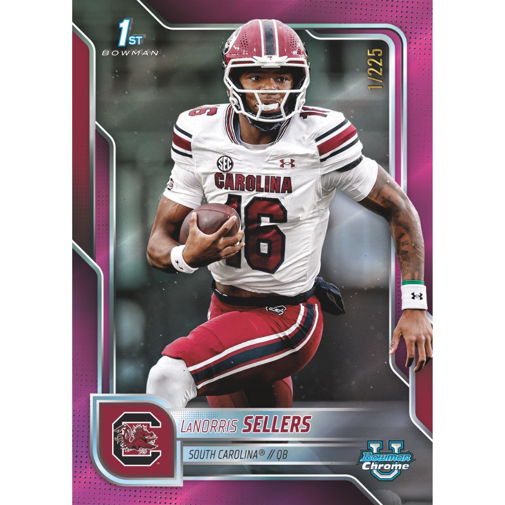 2025 Bowman University Chrome Football Hobby Box (Presell
