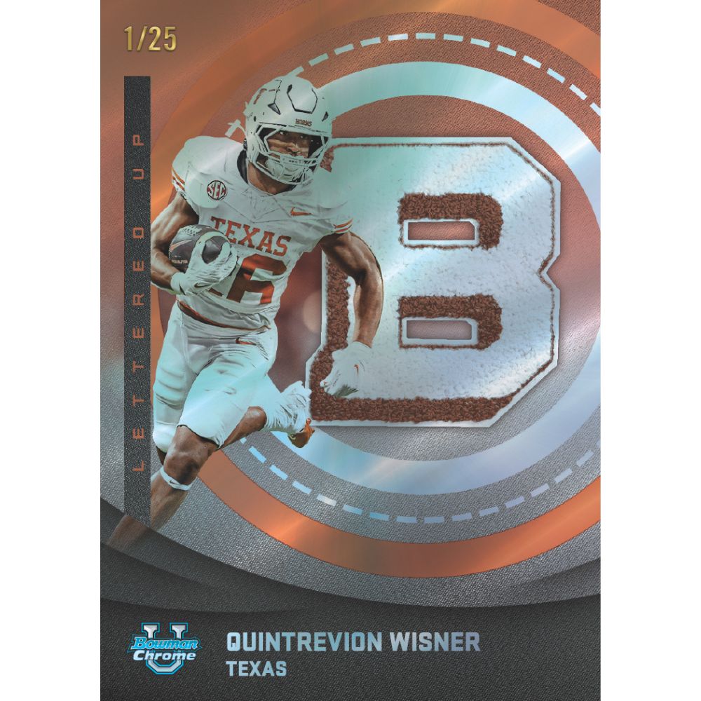 2025 Bowman University Chrome Football Mega Box (Presell) - Trading Card Market