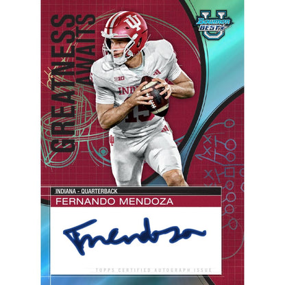 2025 Bowman's Best University Football Hobby Box (Presell) - Trading Card Market