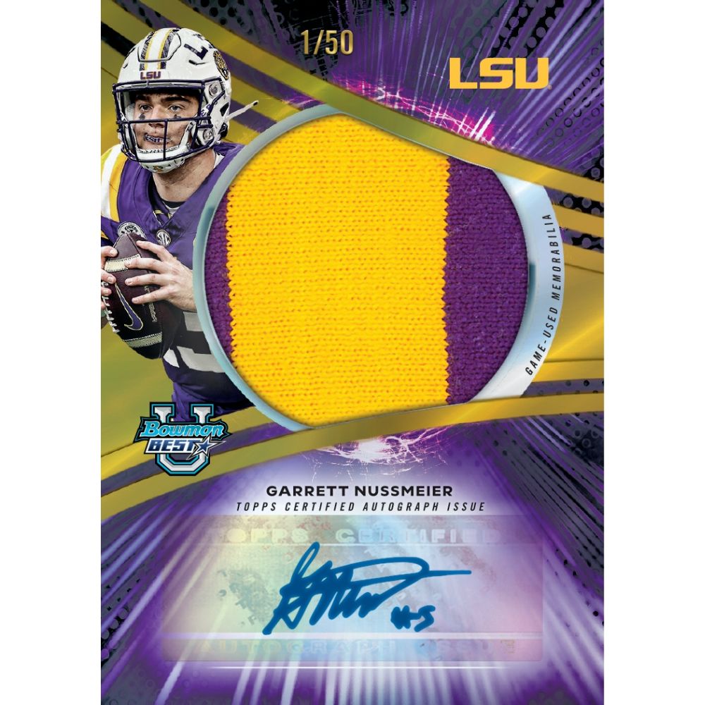 2025 Bowman's Best University Football Hobby Box (Presell) - Trading Card Market